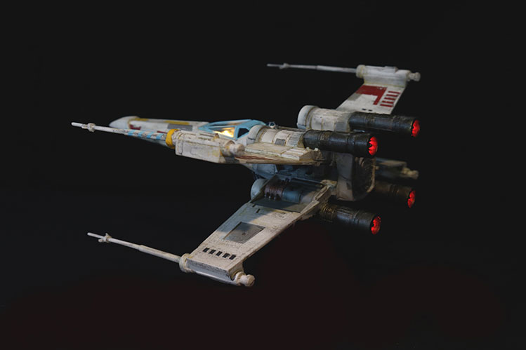 Star Wars X-Wing DELUXE Lighting Kit for MPC948 - Click Image to Close