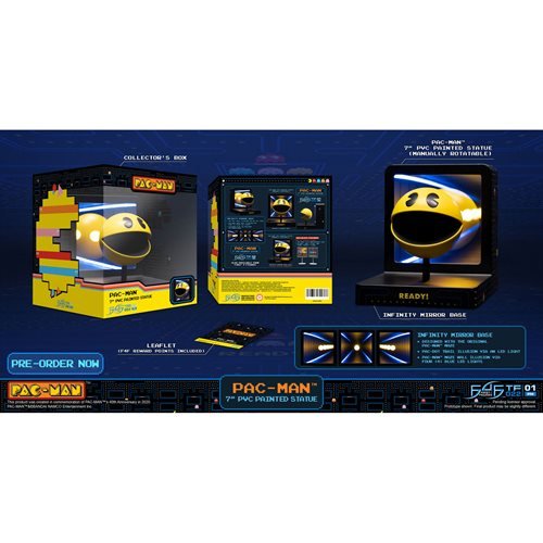 PAC-MAN Standard Edition 7-Inch Statue - Click Image to Close