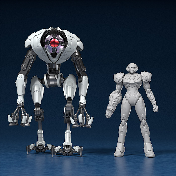 Metroid Dread Figma No.613 E.M.M.I. Figure - Click Image to Close