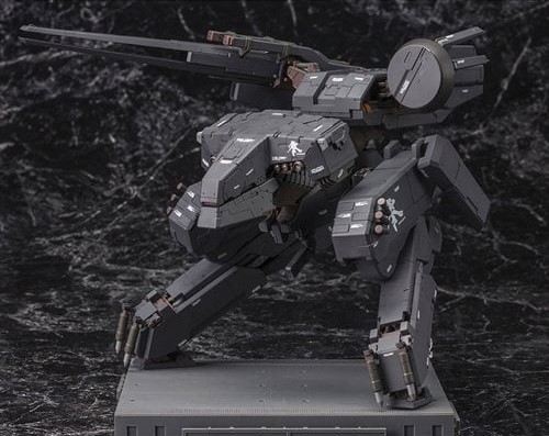 Metal Gear Solid Metal Gear Rex (Black Version) 1:100 Scale Model Kit by Kotobukiya - Click Image to Close