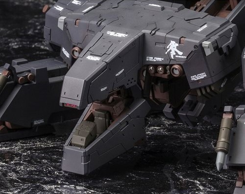 Metal Gear Solid Metal Gear Rex (Black Version) 1:100 Scale Model Kit by Kotobukiya - Click Image to Close