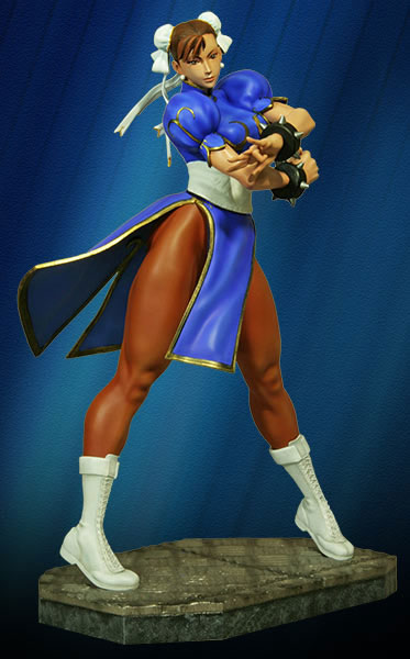 Street Fighter II Chun-Li 1/4 Scale Figure Statue Limited Edition of 500 - Click Image to Close