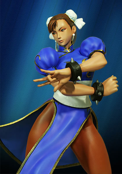 Street Fighter II Chun-Li 1/4 Scale Figure Statue Limited Edition of 500 - Click Image to Close