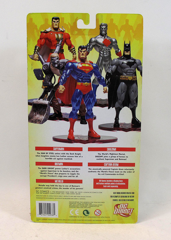 Superman Public Enemies Action Figure by DC Direct - Click Image to Close