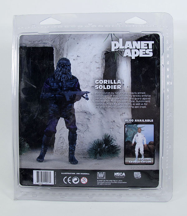 Planet of the Apes Gorilla Soldier Figure by Neca - Click Image to Close