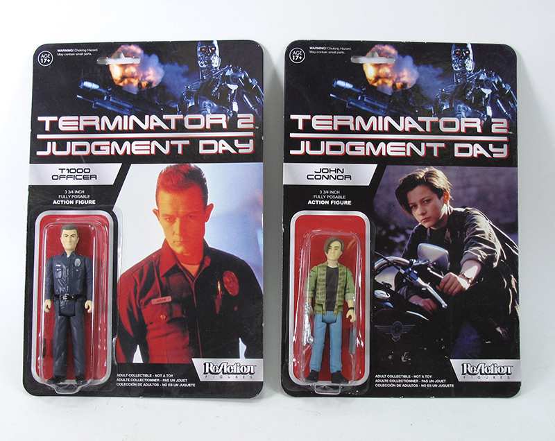 Terminator 2 ReAction Figure Set of 2 3.75 Inch Figures - Click Image to Close