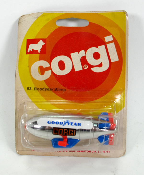 Good Year Blimp Corgi 1978 Toy Goodyear - Click Image to Close