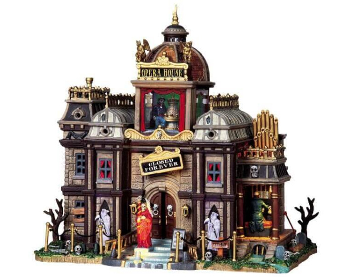 Spooky Town Phantom's Opera House 2009 #95807 Retired - Click Image to Close