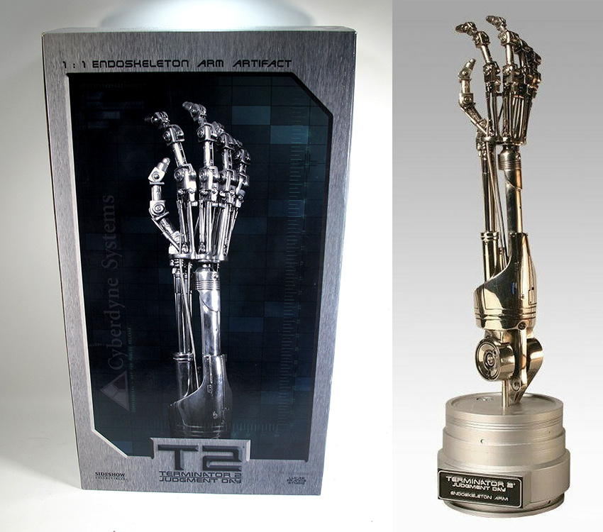 Terminator 2 Judgement Day Endoskeleton Arm Prop Replica by