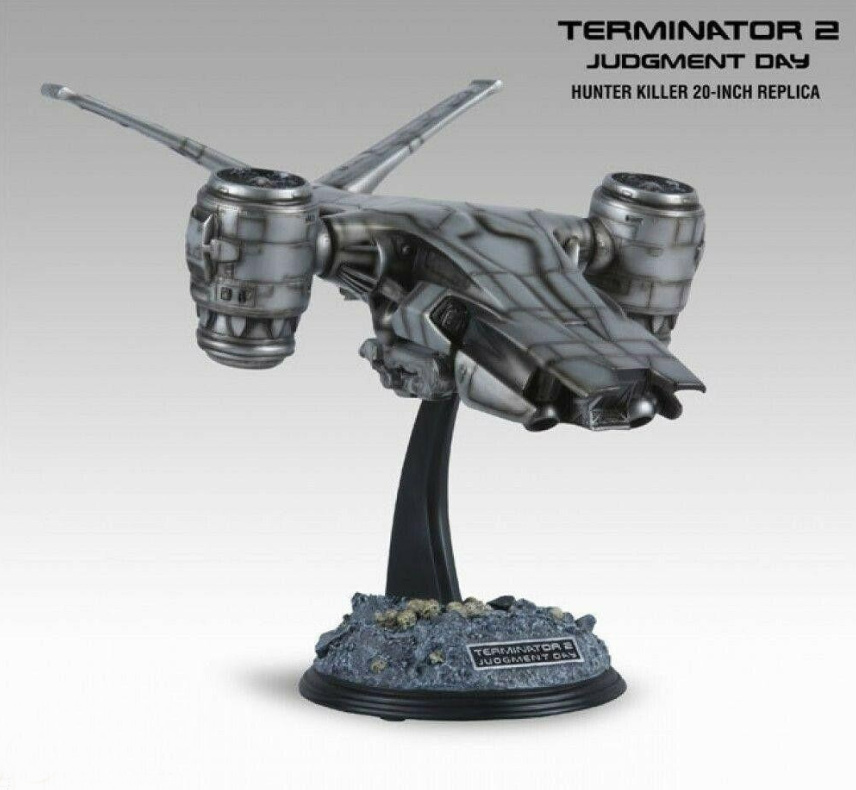Terminator 2 Judgement Day Aerial Hunter Killer Studio Scale 20 Inch Prop Replica by Sideshow - Click Image to Close