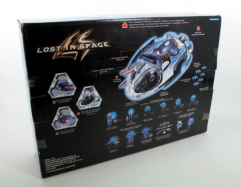 Lost in Space Deluxe Transforming Jupiter 2 Toy by Trendmasters - Click Image to Close