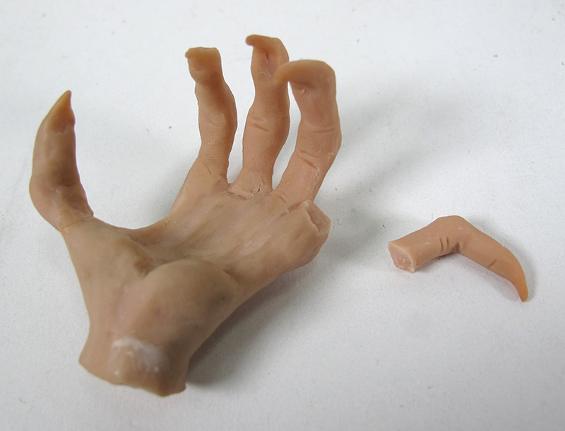 Nosferatu Max Schreck 1/6 Scale Master Sculpt for Model Kit - Click Image to Close