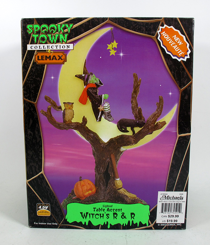 Spooky Town Witch's R & R Lemax 2007 Retired #74591 - Click Image to Close