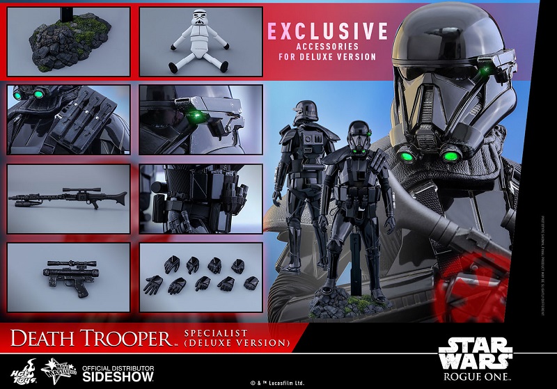 Star Wars Death Trooper Specialist (Deluxe Version) Action Figure - Click Image to Close