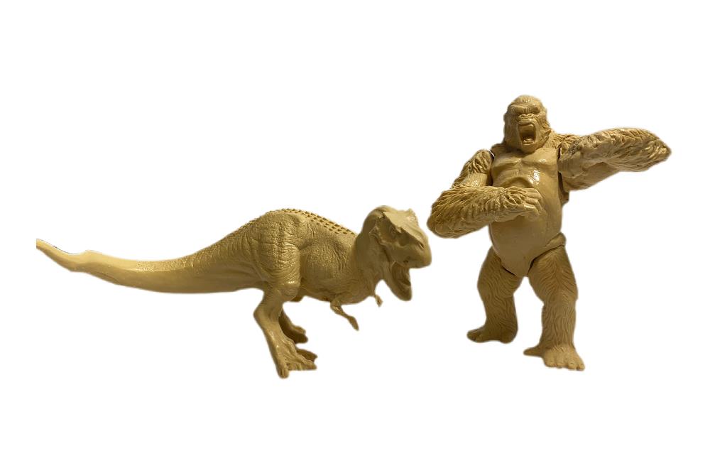 King Kong and T-Rex Action Figure Prototype King Kong and T-Rex Action Figure Prototype