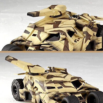 Batman Dark Knight Batmobile Cannon Tumbler Sci-Fi Revoltech Vehicle 047 - Click Image to Close