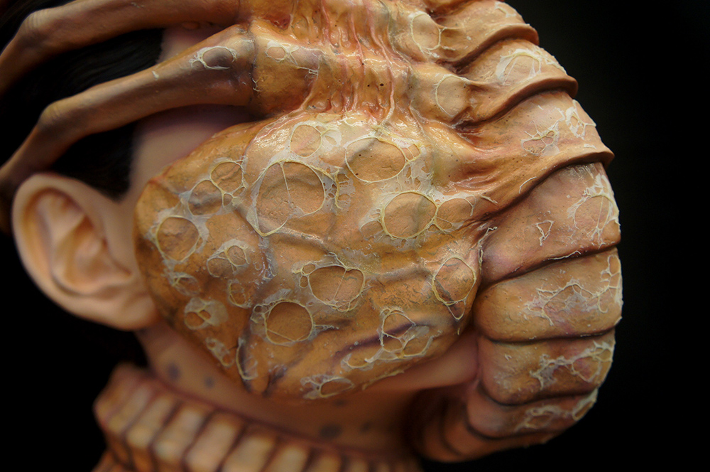 Alien Facehugger The Colonist Renewal 1/1 Scale Art Piece Statue - Click Image to Close