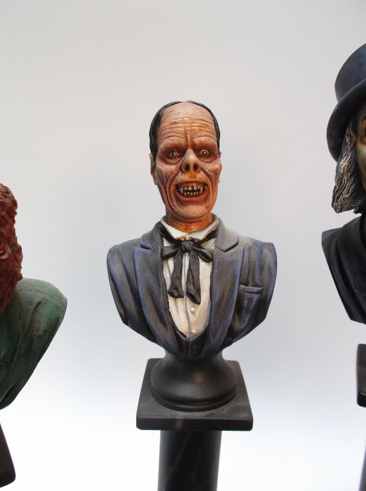 Lon Chaney Man Of A Thousand Faces Finished Janus Model - Click Image to Close