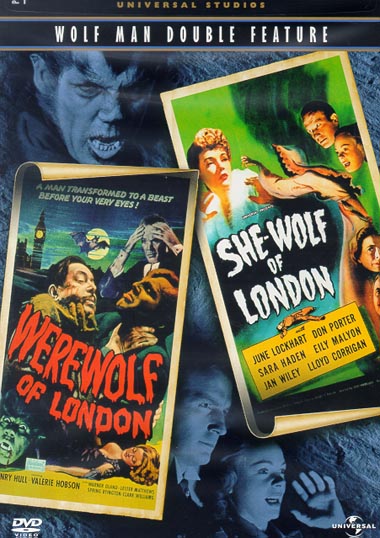 Werewolf Of London/ She-Wolf Of London (Double Feature) DVD - Click Image to Close