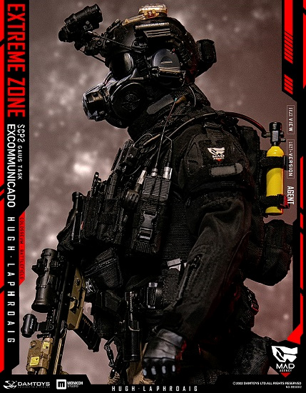 Extreme Zone Agent Hugh Laphroaig 1/6 Scale Figure by DamToys - Click Image to Close