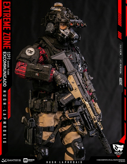 Extreme Zone Agent Hugh Laphroaig 1/6 Scale Figure by DamToys - Click Image to Close