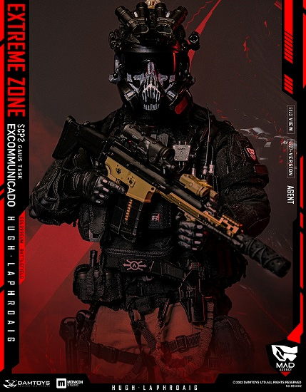 Extreme Zone Agent Hugh Laphroaig 1/6 Scale Figure by DamToys - Click Image to Close