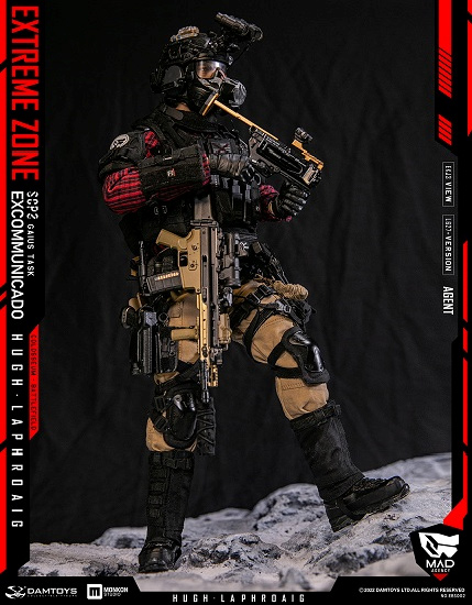 Extreme Zone Agent Hugh Laphroaig 1/6 Scale Figure by DamToys - Click Image to Close