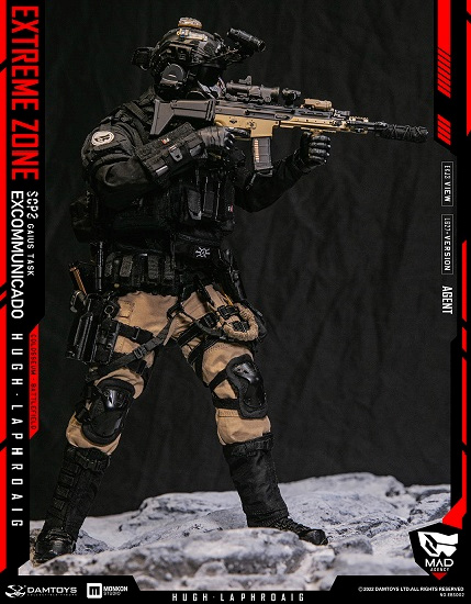 Extreme Zone Agent Hugh Laphroaig 1/6 Scale Figure by DamToys - Click Image to Close