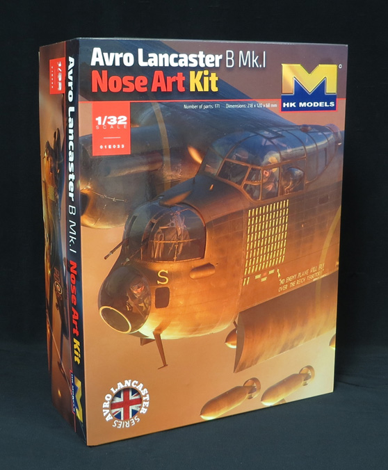 Avro Lancaster B MK. I Nose Art 1/32 Scale Model Kit by HK Models - Click Image to Close