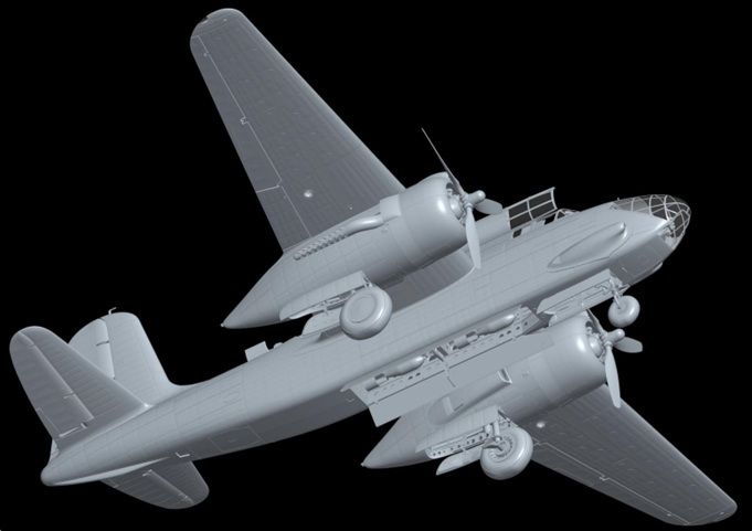 RAF Boston MK.III A 1/48 Scale Model Kit by HK Models - Click Image to Close