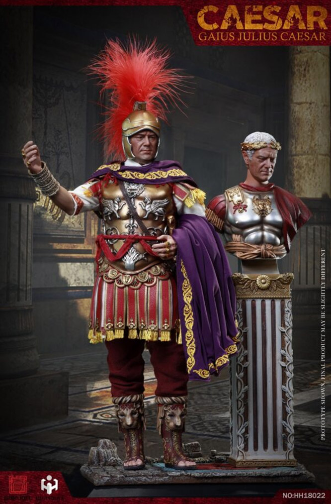 Julius Caesar Deluxe 1/6 Scale Figure with Bust and Base - Click Image to Close