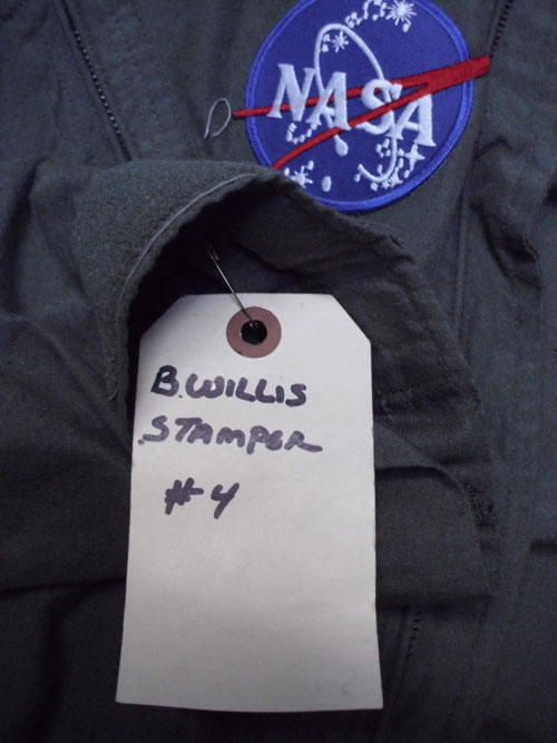 Armageddon Bruce Willis (Harry Stamper) NASA Jumpsuit Prop - Click Image to Close
