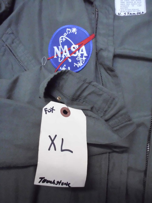 Armageddon Bruce Willis (Harry Stamper) NASA Jumpsuit Prop - Click Image to Close