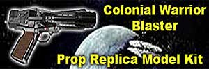 Battlestar Colonial Warrior Blaster Pistol Gun Resin Model Kit - Click Image to Close