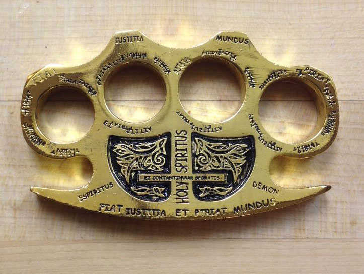 Constantine Brass Knuckles Replica - Click Image to Close