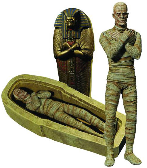 Mummy 7 Inch Figure-Boris Karloff/Diamond Select - Click Image to Close