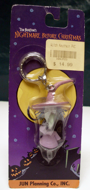 Nightmare Before Christmas PVC Witch Keychain - Click Image to Close