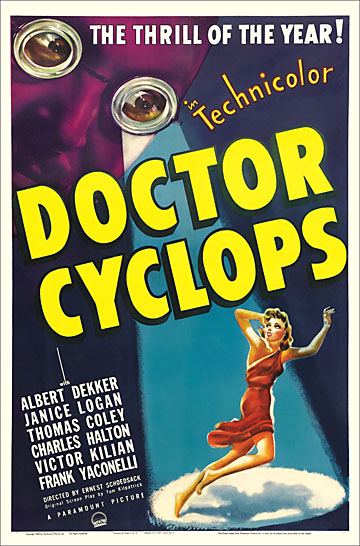 Doctor Cyclops - 1935 - One Sheet Reproduction Poster - 27X41 - Click Image to Close