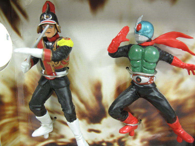 Kamen Rider 2 Piece Figure Set by Banpresto - Click Image to Close