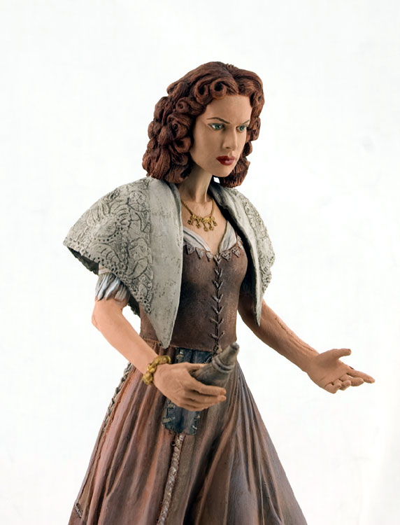 Hunchback Esmeralda Aurora Shoulda Done 1/8 Scale Model Kit - Click Image to Close