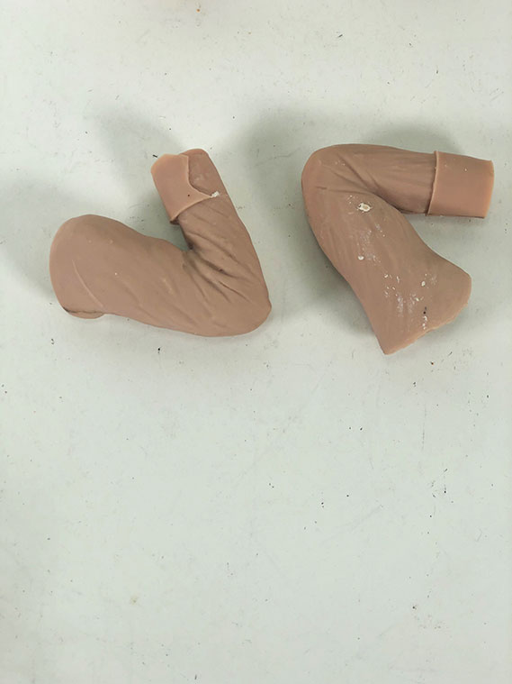 Invisible Man Claude Rains Sculpey Master Prototype - Click Image to Close