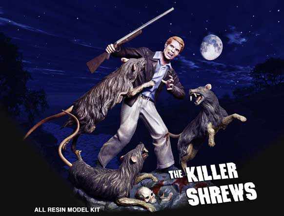 Killer Shrews Diorama Model kit - Click Image to Close