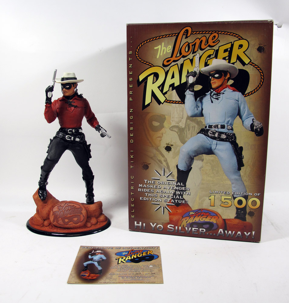 Lone Ranger, The 12" Limited Edition Resin Collector Statue Comic-Con Exclusive Red Version
