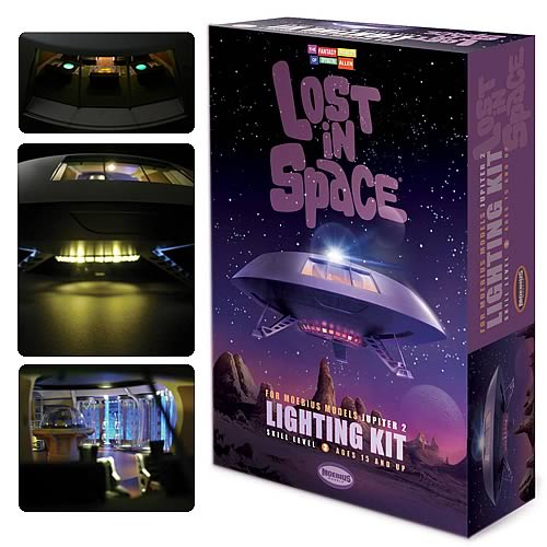 Lost in Space Jupiter 2 II 1/35 Scale Lighting Kit For 18 Inch Moebius Model Kit - Click Image to Close