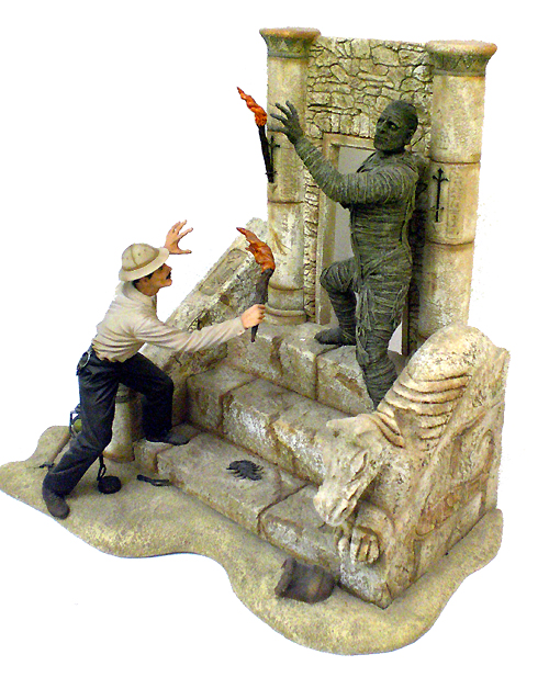 Pharaoh's Encounter Jeff Yagher Model Kit - Click Image to Close