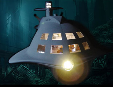 Voyage To The Bottom Of The Sea Seaview Motion Picture 1/128 Scale LIGHTING KIT - Click Image to Close