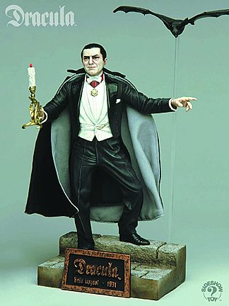 Dracula Lugosi 8" Action Figure Sideshow - Click Image to Close