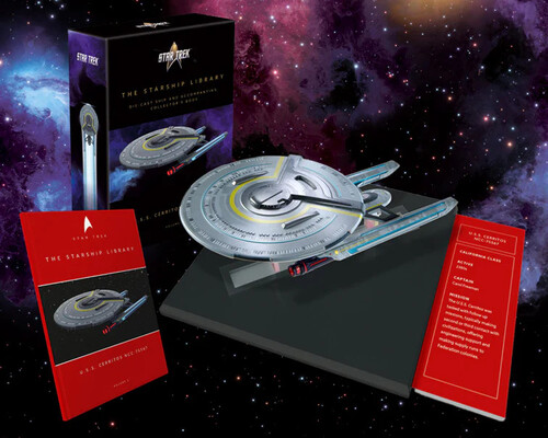 Star Trek Lower Decks Starship Library Vol. 2 U.S.S. Cerritos NCC-75667 Die-Cast Ship & Book Set - Click Image to Close