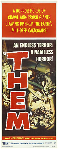 Them 1954 Repro Insert Poster 14X36