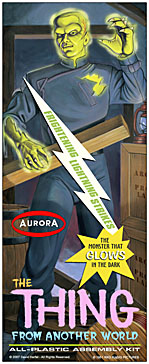 Thing From Another World Aurora Frightening Lightning Fan. Box - Click Image to Close